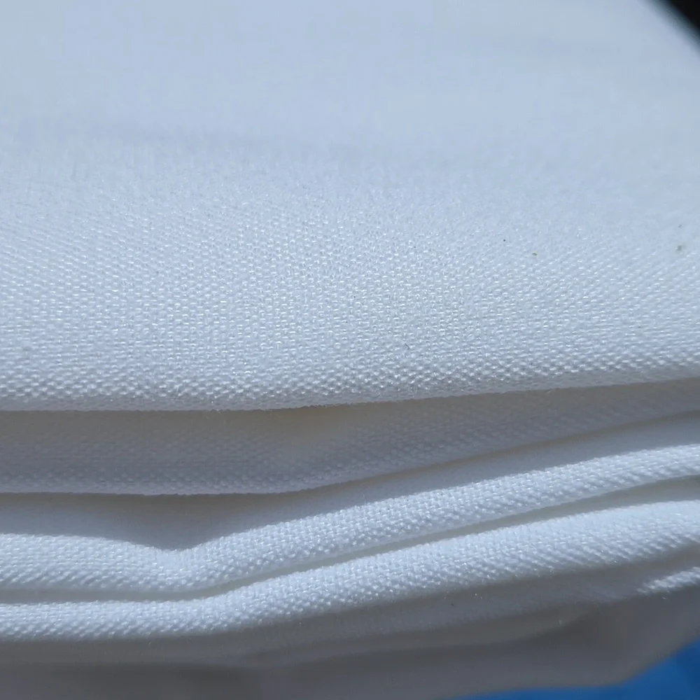 AMERICAN DAWN 90 inch round Tablecloth White Polyester stain wrinkle Resist New…